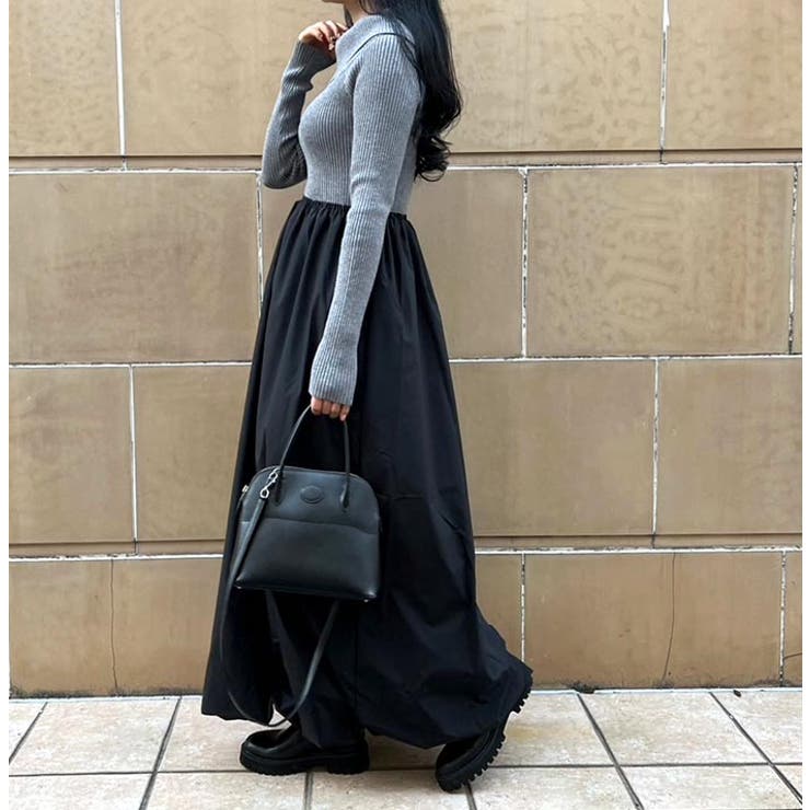 オフショルニットドッキングワンピース | MODE ROBE | 詳細画像11 