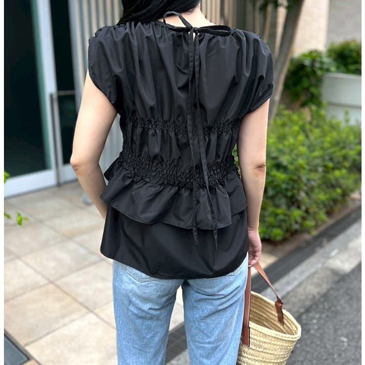 シャーリングブラウス | MODE ROBE | 詳細画像10 