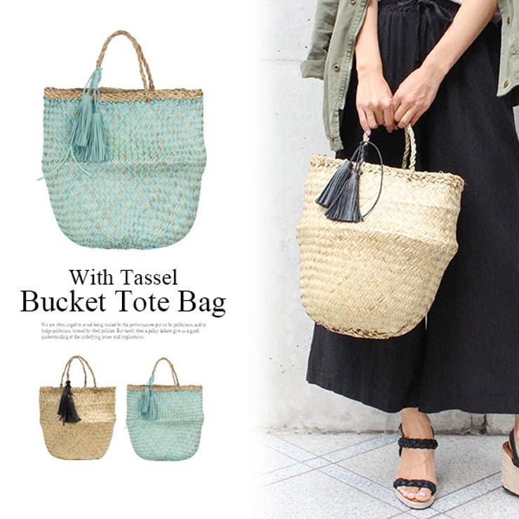 タッセル付きカゴトートバッグ ストローバッグ ビッグバッグ 品番 Mdrw Mode Robe モードローブ のレディースファッション通販 Shoplist ショップリスト