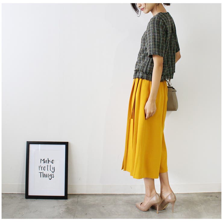 ツイードフリンジトップス ツイード チェック 品番 Mdrw Mode Robe モードローブ のレディース ファッション通販 Shoplist ショップリスト