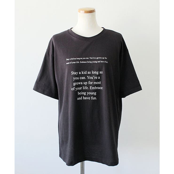ノゾミイシグロ 総柄 英字 プリント ファーTシャツ　Fサイズ ノゾミイシグロ 総柄 英字 プリント ファーTシャツ Fサイズ