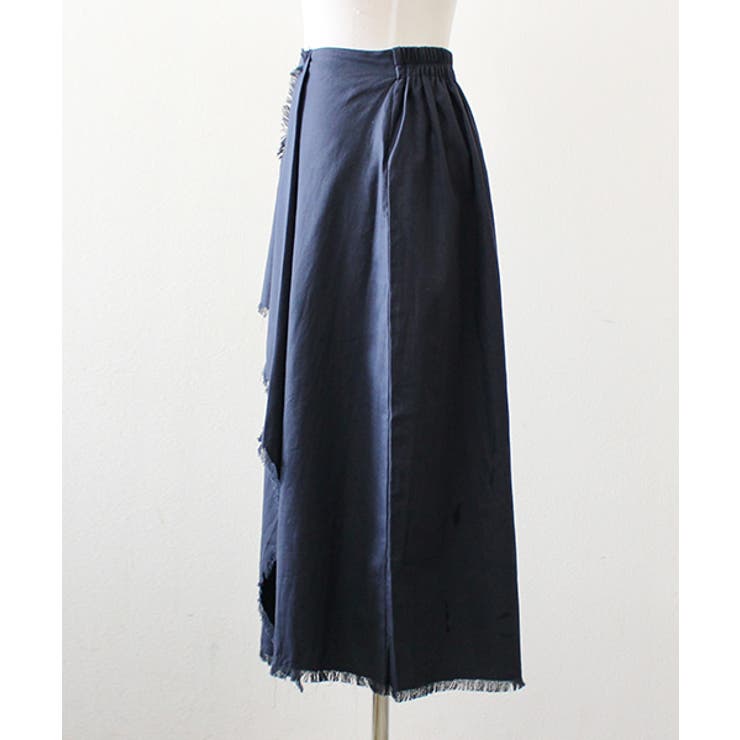 フリンジカットラップスカート | MODE ROBE | 詳細画像17 