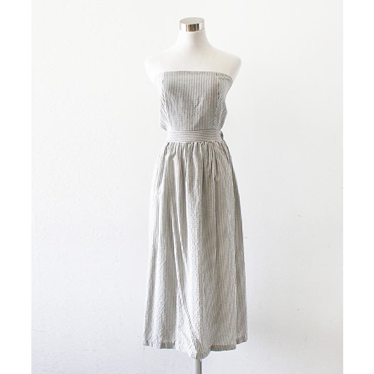 ストライプベアワンピース | MODE ROBE | 詳細画像13 