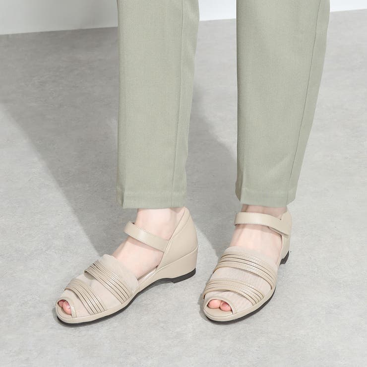 【3E】チュールメッシュサンダル | Mode et Jacomo×ing | 詳細画像17 