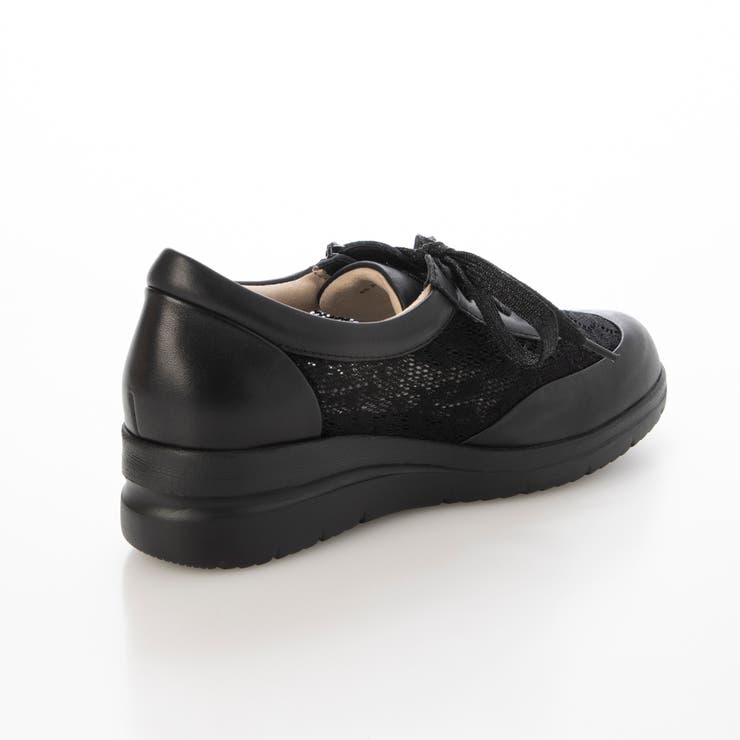 【3E】レース素材ファスナー付きスニーカー | Mode et Jacomo×ing | 詳細画像7 