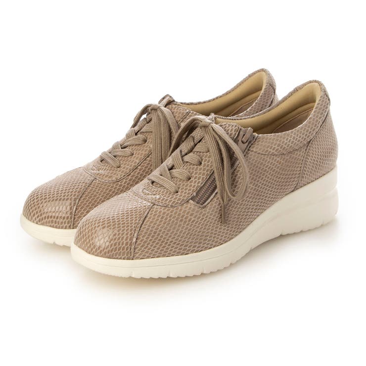 オークH | 【3E】ファスナー付きヒールアップスニーカー | Mode et Jacomo×ing