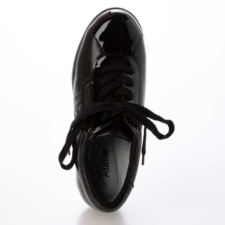 【3E】ファスナー付きヒールアップスニーカー | Mode et Jacomo×ing | 詳細画像15 