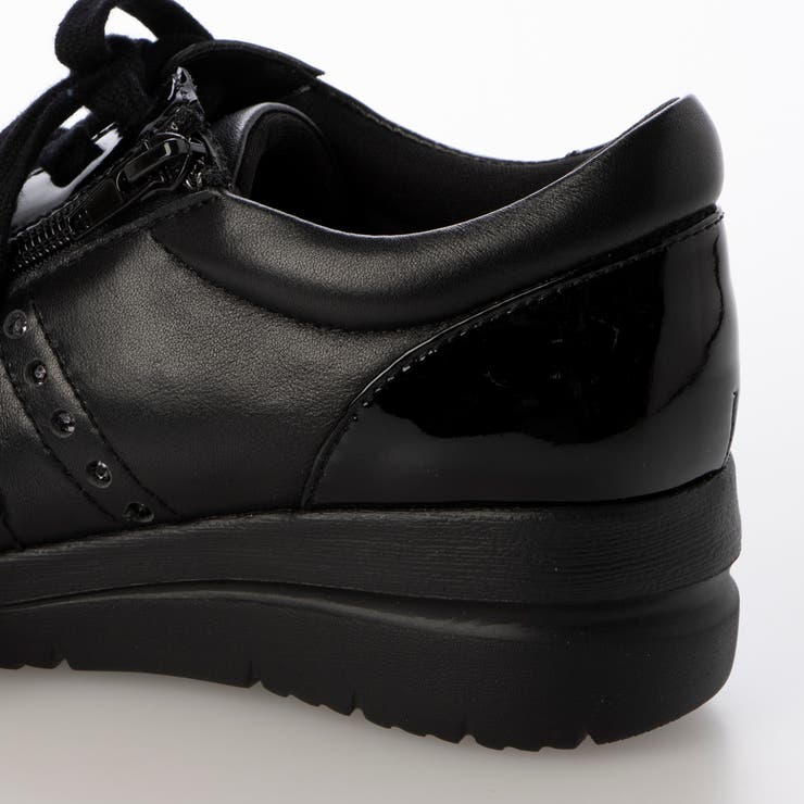 【3E】ファスナー付きヒールアップスニーカー | Mode et Jacomo×ing | 詳細画像17 