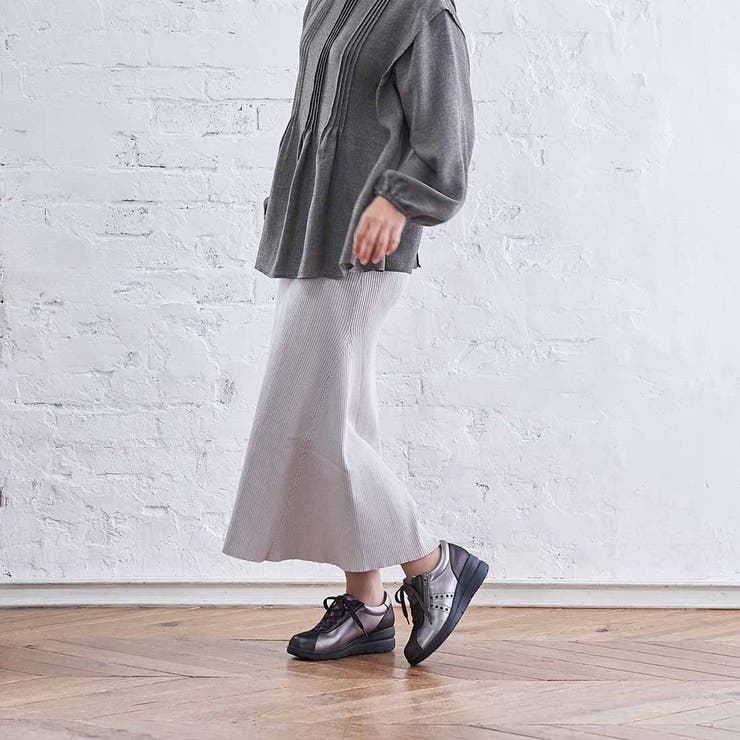 【3E】ファスナー付きヒールアップスニーカー | Mode et Jacomo×ing | 詳細画像41 