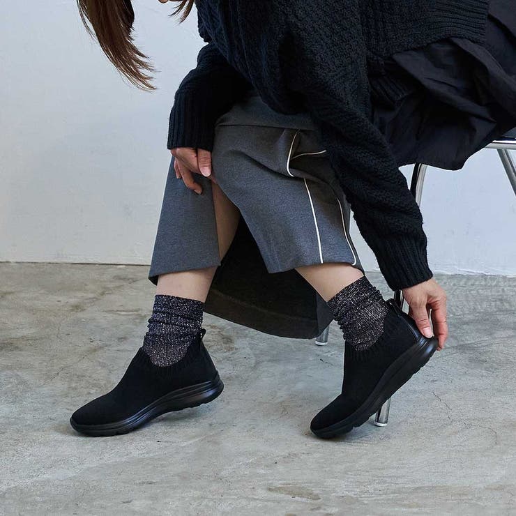 【レイン対応】ニットスリッポンスニーカー | Mode et Jacomo×ing | 詳細画像12 