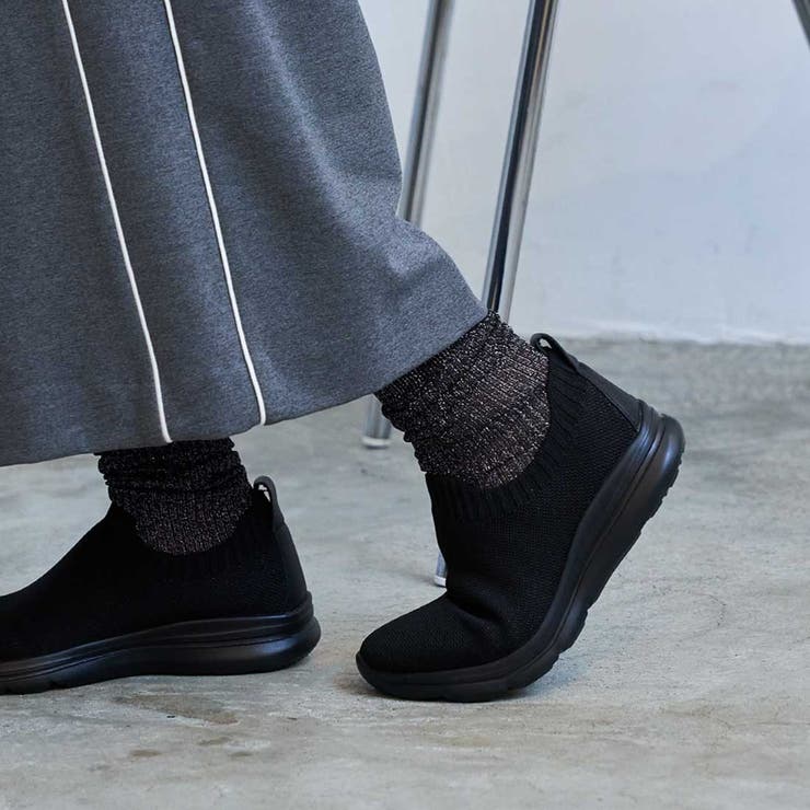 【レイン対応】ニットスリッポンスニーカー | Mode et Jacomo×ing | 詳細画像5 