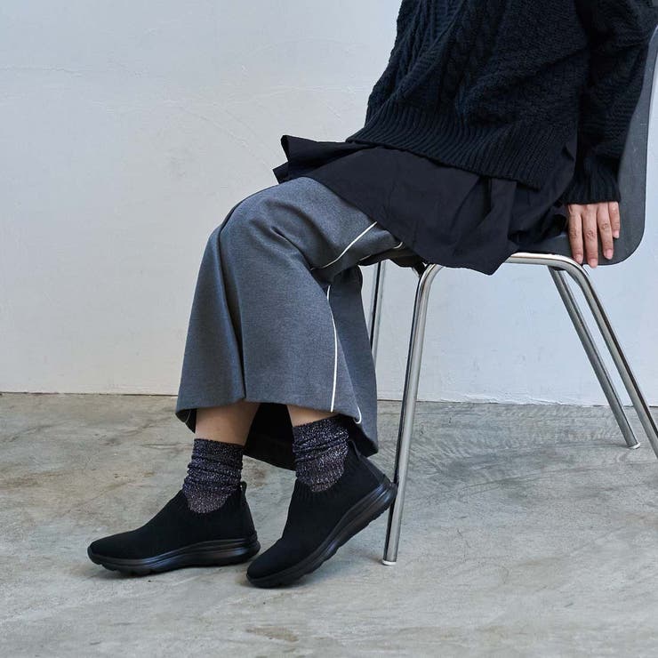 【レイン対応】ニットスリッポンスニーカー | Mode et Jacomo×ing | 詳細画像8 