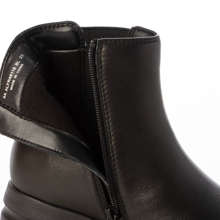 【3E】ヒールアップサイドゴアショートブーツ | Mode et Jacomo×ing | 詳細画像12 