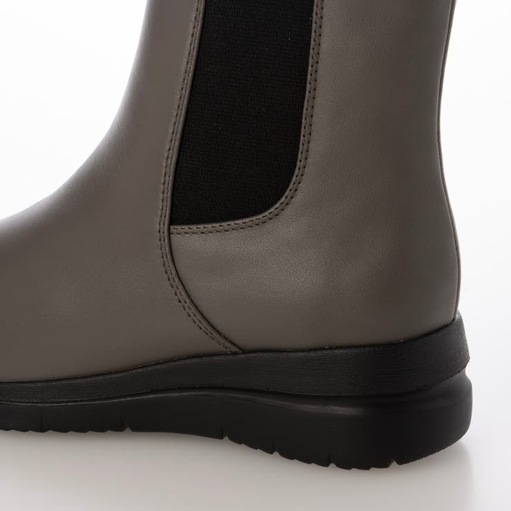 【3E】ヒールアップサイドゴアショートブーツ | Mode et Jacomo×ing | 詳細画像5 