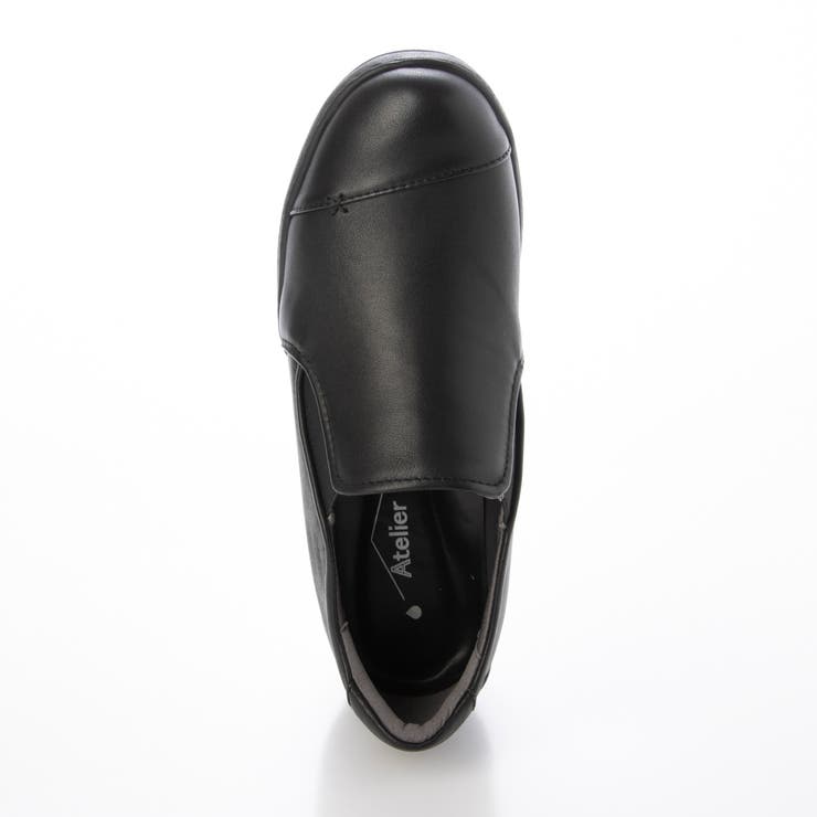 【3E】【レイン対応】切り替えデザインスリッポンシューズ | Mode et Jacomo×ing | 詳細画像12 