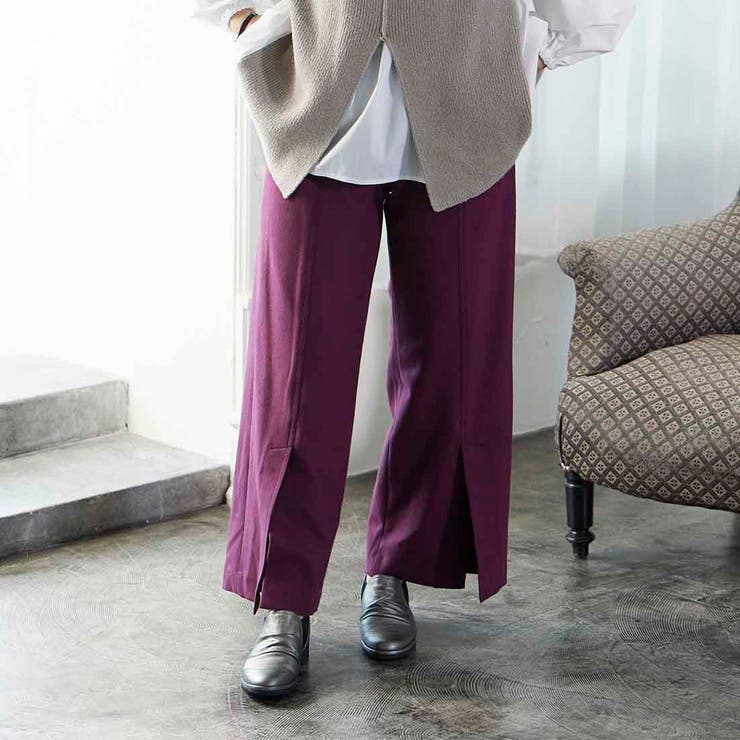 【3E】サイドゴアドレープスリッポン | Mode et Jacomo×ing | 詳細画像29 