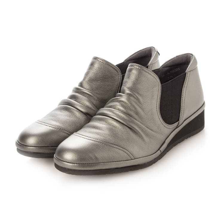 ダークシルバー | 【3E】サイドゴアドレープスリッポン | Mode et Jacomo×ing