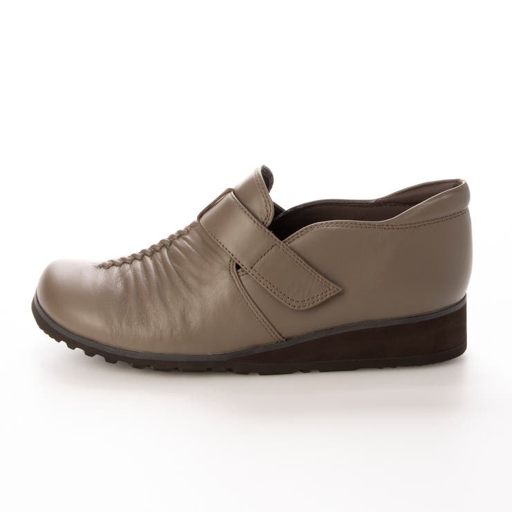 【3E】ギャザーデザインカジュアルシューズ | Mode et Jacomo×ing | 詳細画像12 