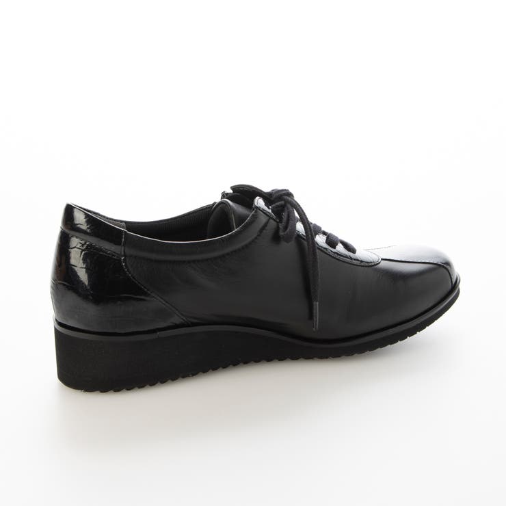 【4E】ゆったりサイドファスナーレースアップスニーカー | Mode et Jacomo×ing | 詳細画像2 