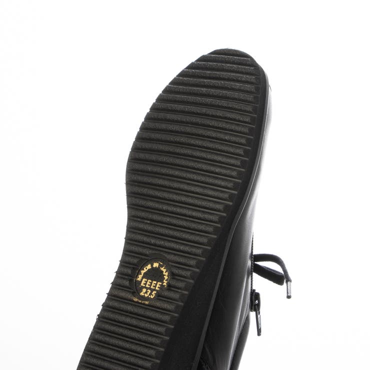 【4E】ゆったりサイドファスナーレースアップスニーカー | Mode et Jacomo×ing | 詳細画像4 