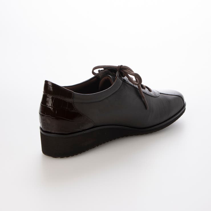 【4E】ゆったりサイドファスナーレースアップスニーカー | Mode et Jacomo×ing | 詳細画像7 