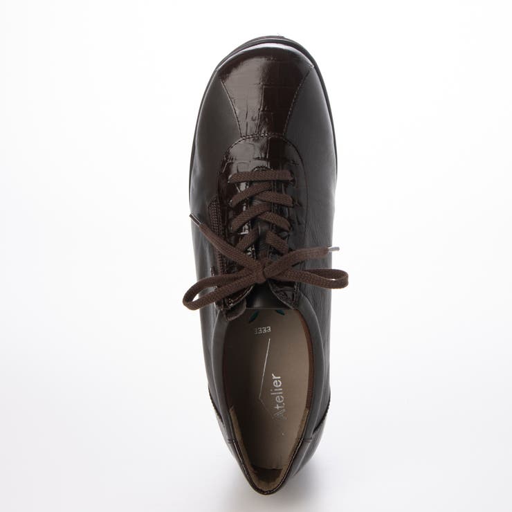 【4E】ゆったりサイドファスナーレースアップスニーカー | Mode et Jacomo×ing | 詳細画像8 