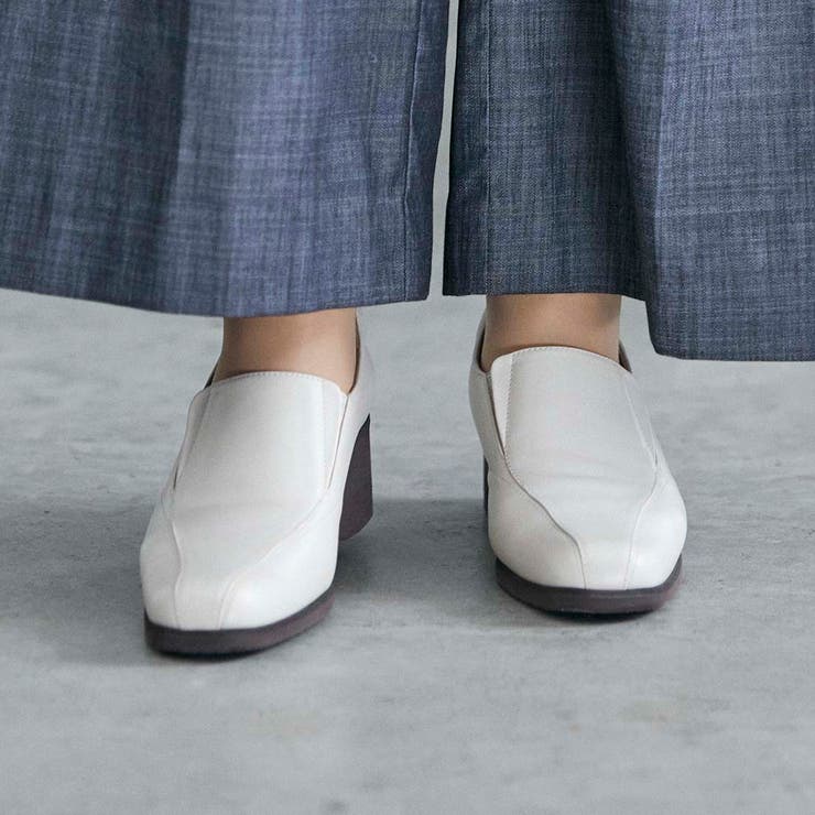 【3E】サイドゴアウェッジソールスリッポン | Mode et Jacomo×ing | 詳細画像1 