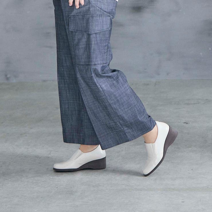 【3E】サイドゴアウェッジソールスリッポン | Mode et Jacomo×ing | 詳細画像39 