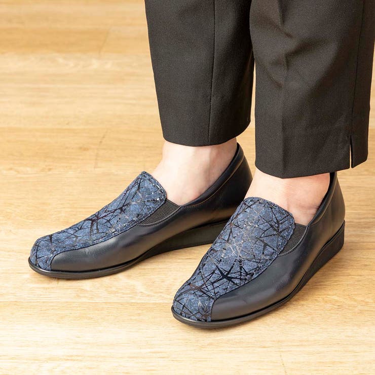 【3E】ポイントステッチスリッポン | Mode et Jacomo×ing | 詳細画像1 