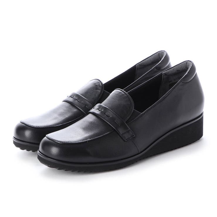 ブラック | 【3E】ステッチベルトモチーフスリッポン | Mode et Jacomo×ing