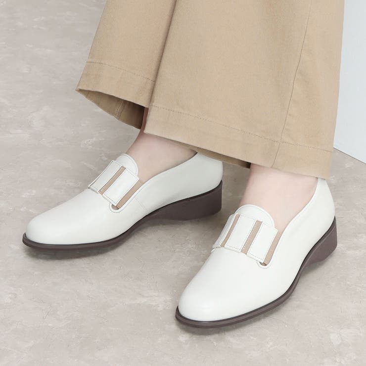 【3E】ラバーバンド付きラウンドトゥシューズ | Mode et Jacomo×ing | 詳細画像31 