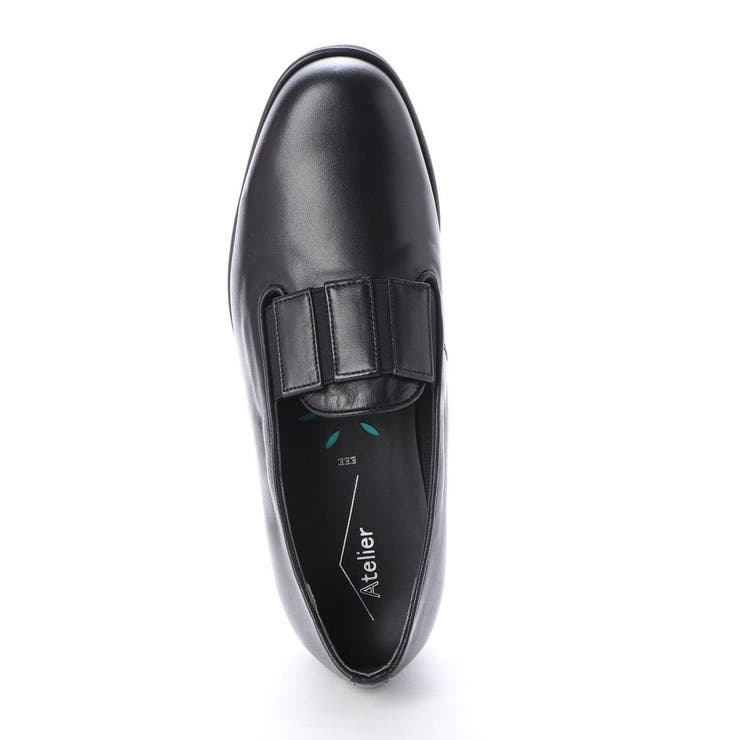 【3E】ラバーバンド付きラウンドトゥシューズ | Mode et Jacomo×ing | 詳細画像4 