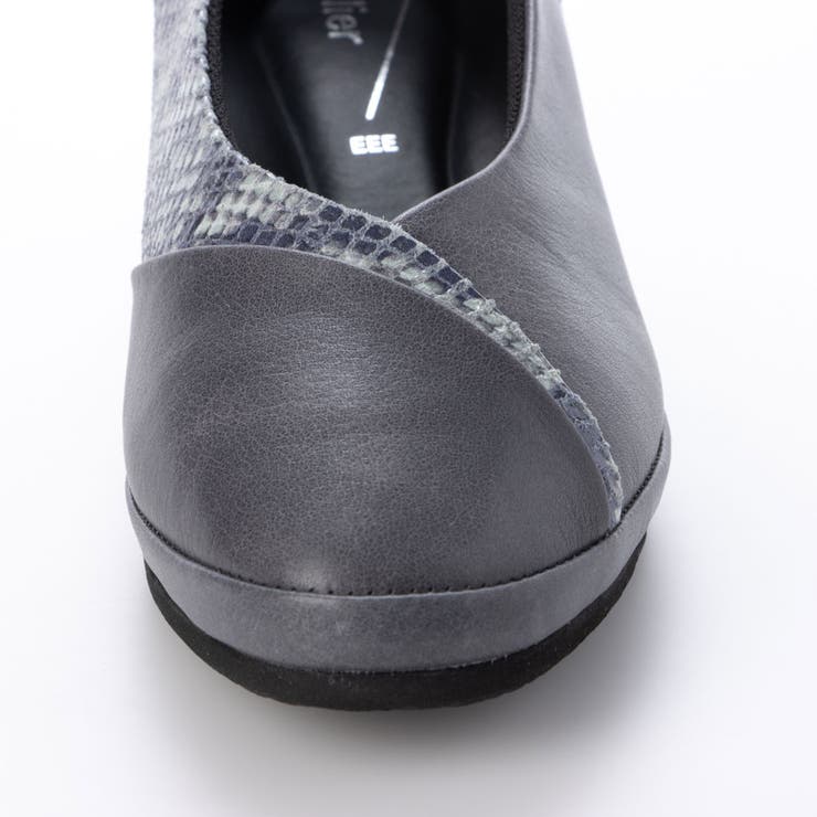 【3E】コンビネーションウェッジソールパンプス | Mode et Jacomo×ing | 詳細画像10 