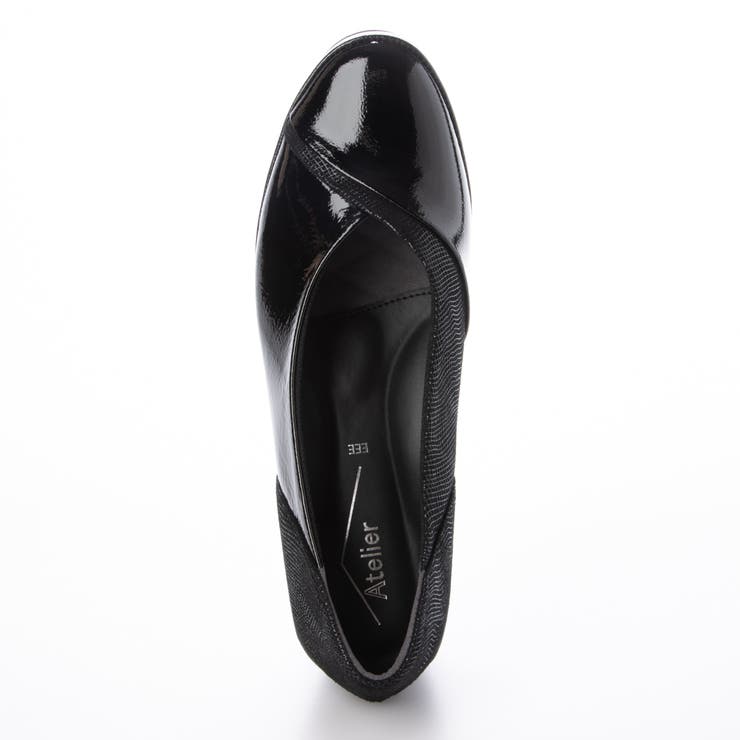 【3E】コンビネーションウェッジソールパンプス | Mode et Jacomo×ing | 詳細画像18 