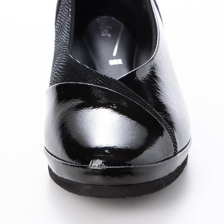 【3E】コンビネーションウェッジソールパンプス | Mode et Jacomo×ing | 詳細画像20 