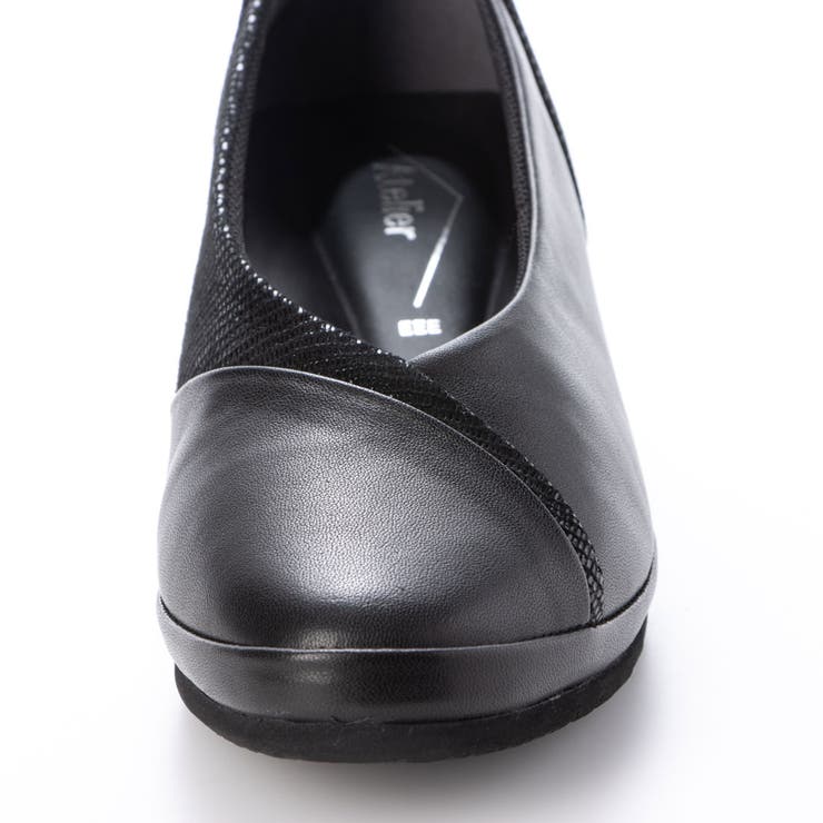 【3E】コンビネーションウェッジソールパンプス | Mode et Jacomo×ing | 詳細画像5 