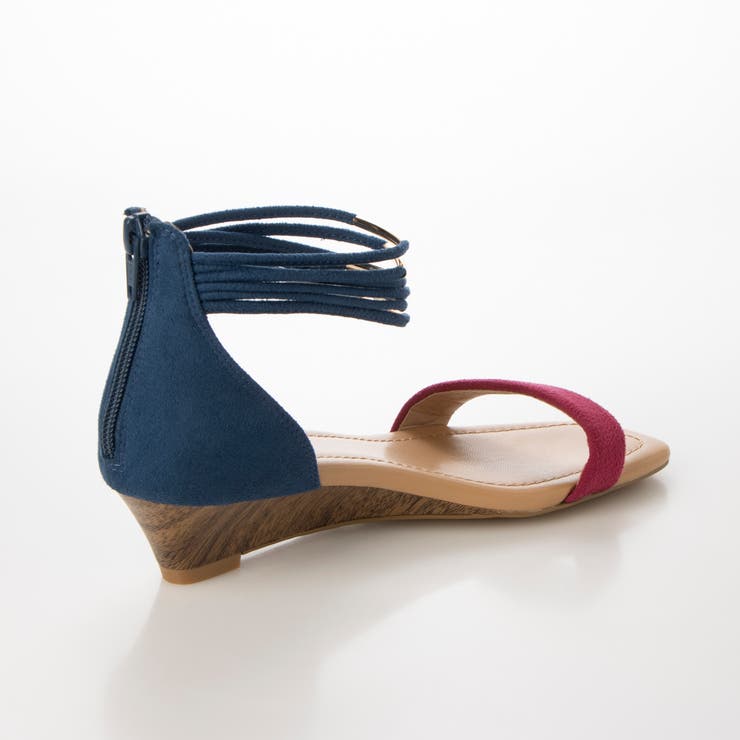 ウエッジヒールアンクルストラップサンダル | Mode et Jacomo×ing | 詳細画像10 