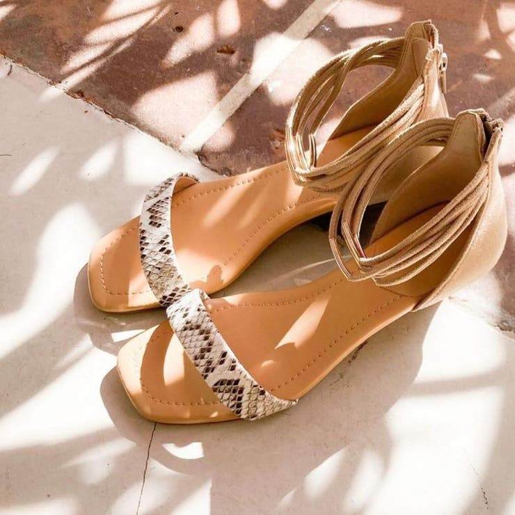 ウエッジヒールアンクルストラップサンダル | Mode et Jacomo×ing | 詳細画像21 