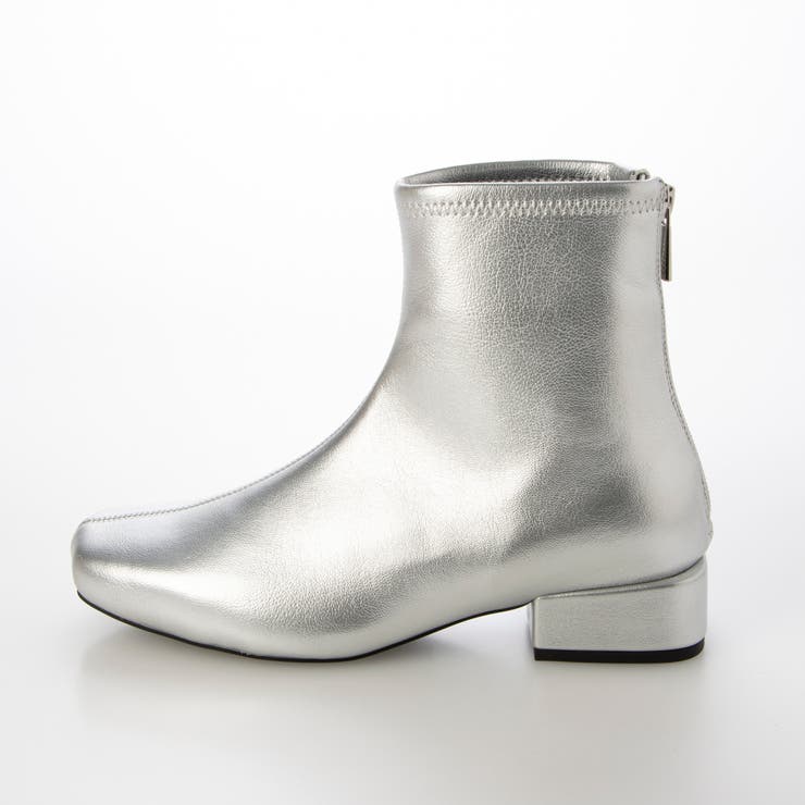 【レイン対応】スクエアトゥローヒールブーツ | Mode et Jacomo×ing | 詳細画像29 