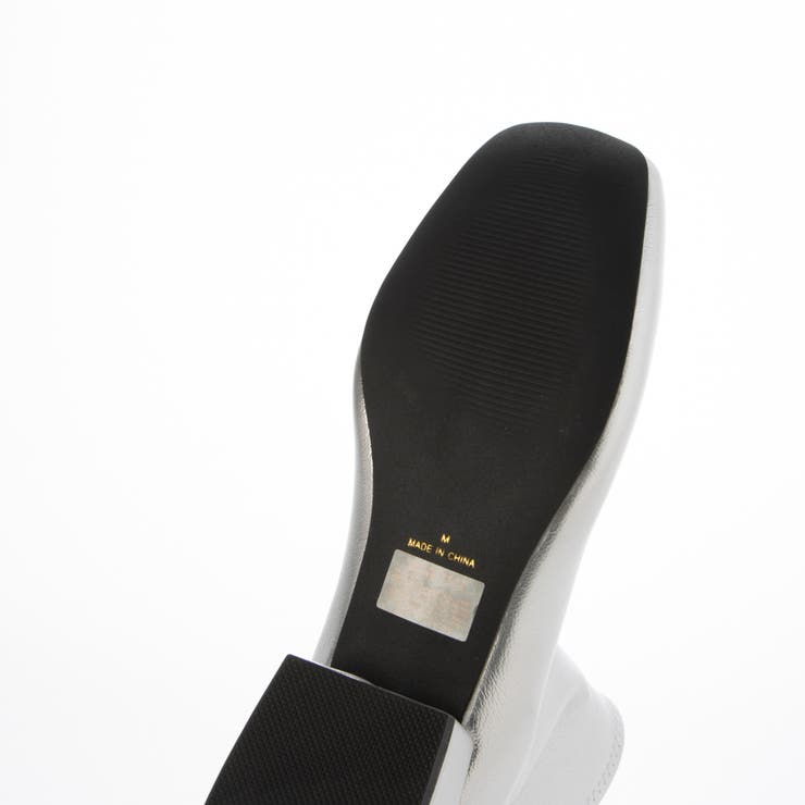 【レイン対応】スクエアトゥローヒールブーツ | Mode et Jacomo×ing | 詳細画像32 