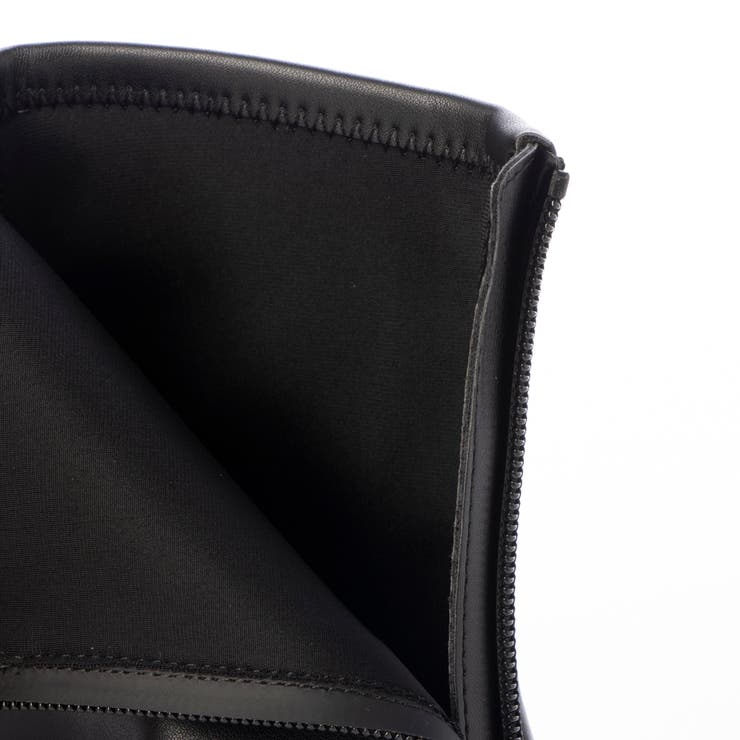 【レイン対応】スクエアトゥローヒールブーツ | Mode et Jacomo×ing | 詳細画像8 