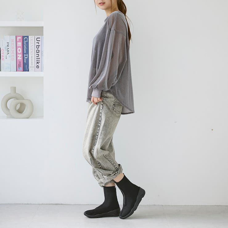 フロントジップニットブーツ | Mode et Jacomo×ing | 詳細画像19 