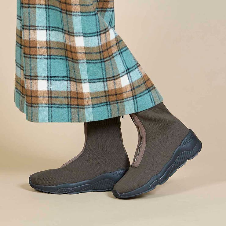 フロントジップニットブーツ | Mode et Jacomo×ing | 詳細画像2 