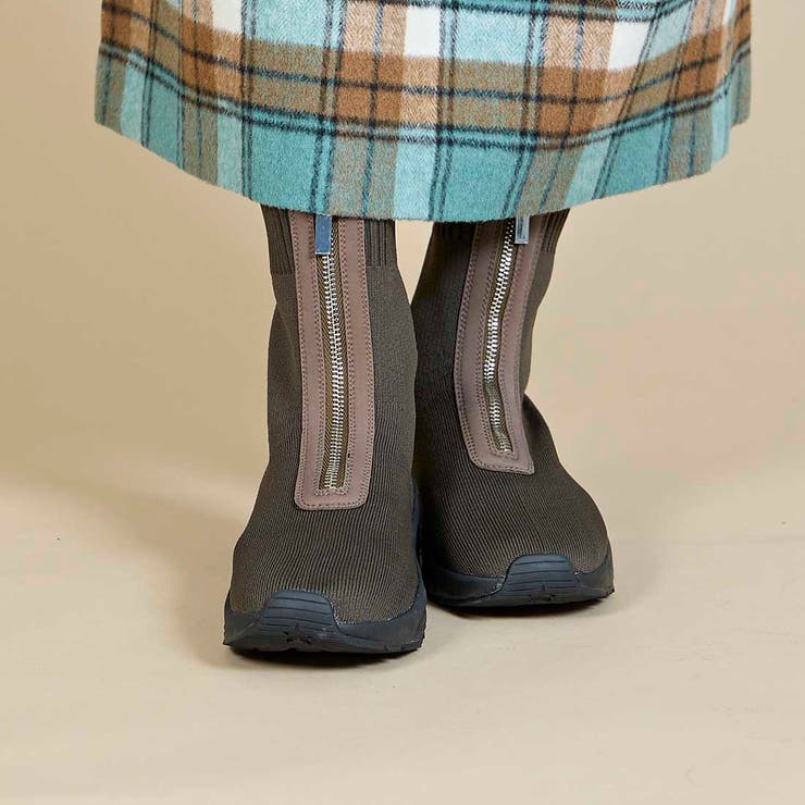 フロントジップニットブーツ | Mode et Jacomo×ing | 詳細画像3 