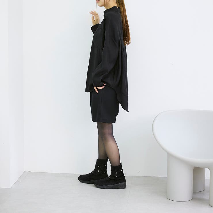 ビジュー付きニットブーツ | Mode et Jacomo×ing | 詳細画像14 