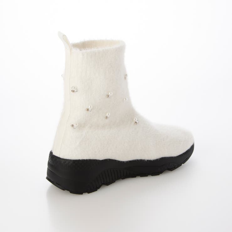 ビジュー付きニットブーツ | Mode et Jacomo×ing | 詳細画像28 