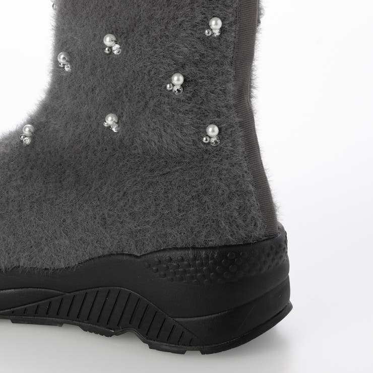 ビジュー付きニットブーツ | Mode et Jacomo×ing | 詳細画像9 