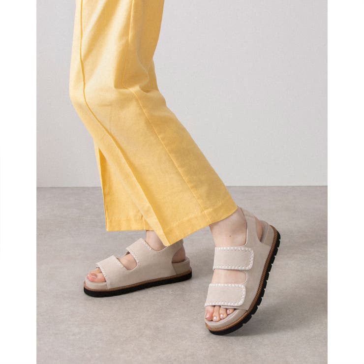 ベルクロフラットサンダル | Mode et Jacomo×ing | 詳細画像1 