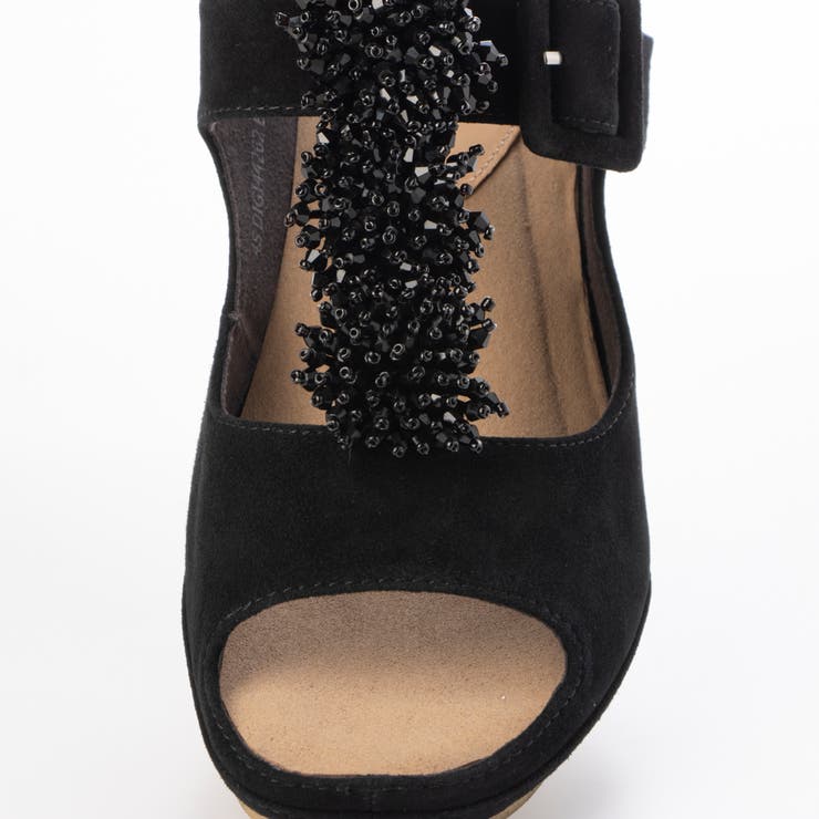 ビジュー付きTストラップサンダル | Mode et Jacomo×ing | 詳細画像18 