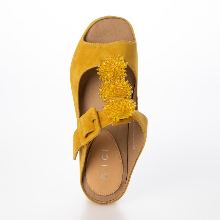 ビジュー付きTストラップサンダル | Mode et Jacomo×ing | 詳細画像27 